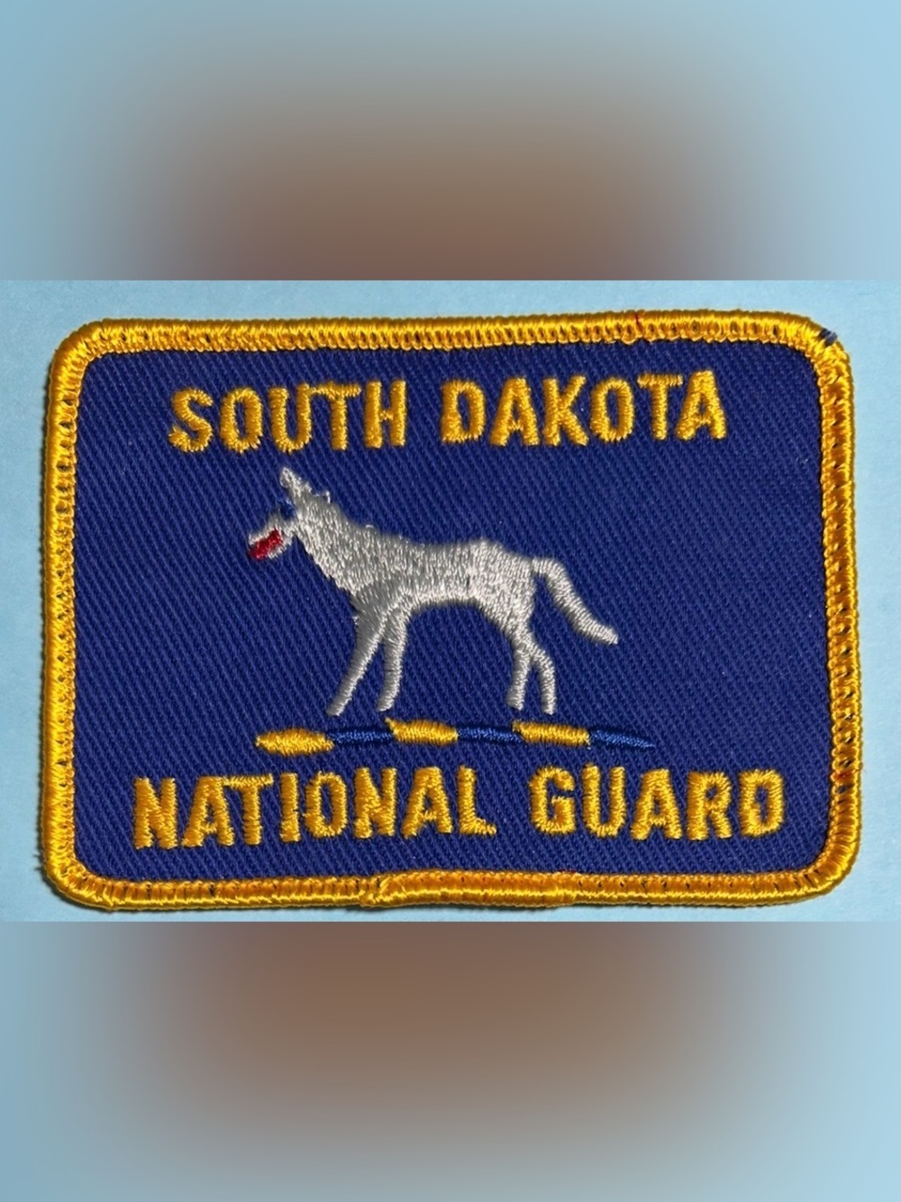 Army National Guard South Dakota Golden Coyote patch
